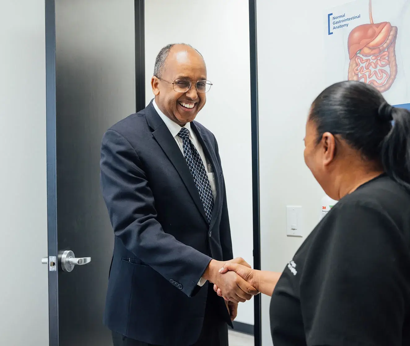 Dr. Mustafa Ahmed at his practice